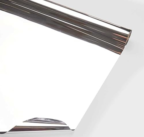 70CM x 50M Rollo de Celofán Plata Metalizada Liso, Perfecto para Envolver Regalos, Cestas y Decoraciones de Navidad, Año Nuevo y Reyes