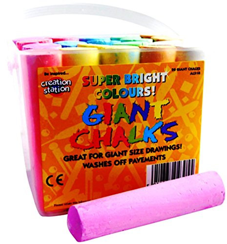 Creation Station 20 Giant Chalks for kids