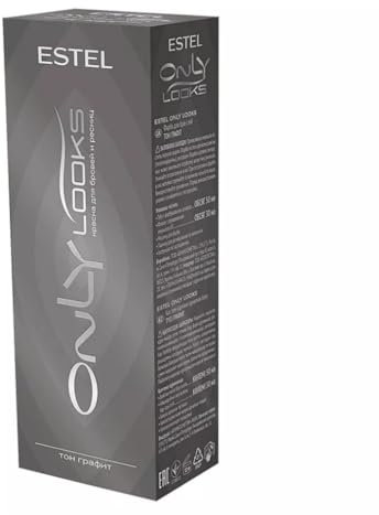ESTEL ONLY LOOKS Tintura professionale per ciglia per sopracciglia (grafite)
