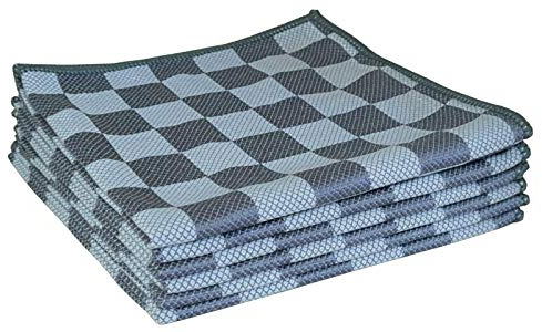 Aqua Clean KOI Hochglanz Poliertücher reinigt, poliert & trocknet 6er Set (Grau)