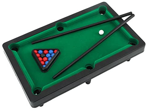 Mini-Billardtisch, Interaktive Simulation, Miniatur-Billard-Pool-Spielset für Desktop-Dekoration, Ornament