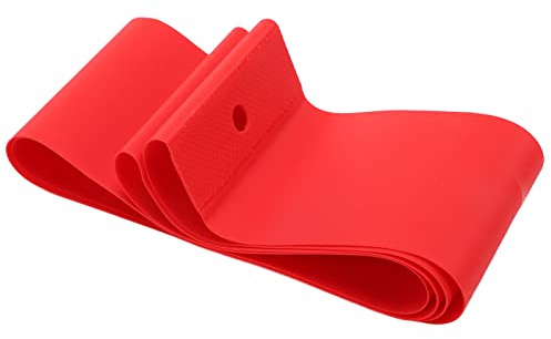 Generic Cykel Fälg Strip Anti Punktering Tejp för 20 Tums Däck Slitstark PVC Liner för Mountainbikes och Landsvägscyklar 80 Mm (Röd)