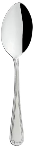 Grunwerg Bead Collection Tablespoons, 18/0 Stainless Steel, Set of 12 | Tablespoons made from 18/0 stainless steel, ideal for main meals, serving, cooking and everyday dining.