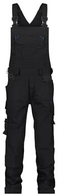 DASSY® Tronix Stretch-Arbeitslatzhose mit Kniepolstertaschen - Größe 64 - SCHWARZ