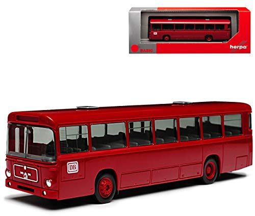 Man SÜ 240 Bus DB Deutsche Bahn Bundesbahn Bus H0 1/87 Herpa Modell Auto mit individiuellem Wunschkennzeichen