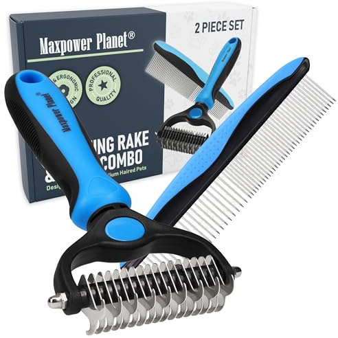 Maxpower Planet Pet Grooming Rake and Dematting Comb, Pet Pro