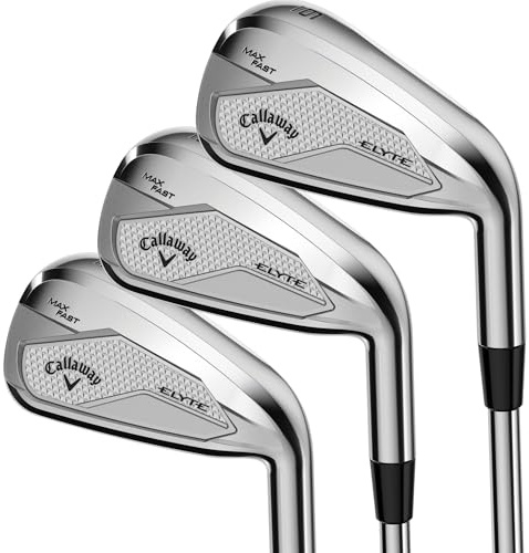 Callaway Golf Elyte Max Fast Iron Set (7 - PW, AW, SW, Damas, Grafito, Derecha)