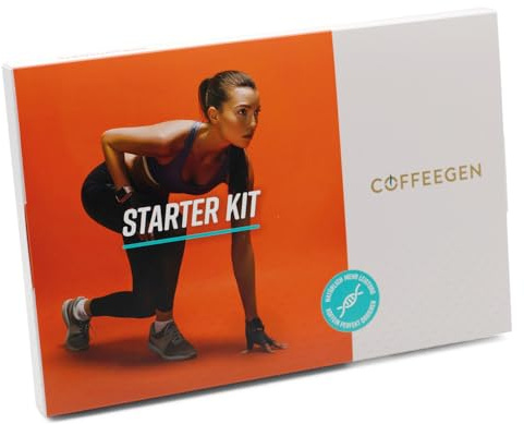 COFFEEGEN® Koffein-Gentest | Erfahre, wie dein Körper Koffein verarbeitet | DNA-Analyse (CYP1A2) für individuelle Dosis & Timing | Mehr Leistung, Fokus & Energie – einfach zuhause