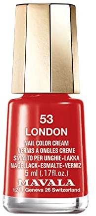 Mavala - Vernis à Ongles Mini Color - Application Précise et Aisée - Longue Tenue - Séchage Rapide - Brillance Durable - Formule Végane - Crème - 53 London