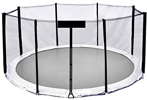 yelloo Säkerhetsnät Ersättningsskydd Elastisk Trampolin 185 245 305 366 427 cm Hoppa Hoppa