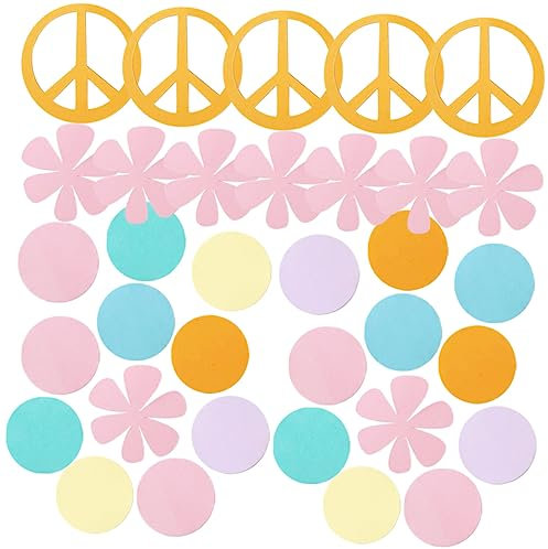 MAGICLULU 2 Juegos de Decoraciones para Fiestas de Boda Ramos de Papel para Esparcir Adornos para Tartas de Cumpleaños Accesorios para Fiestas de Celebración 100 Unidades