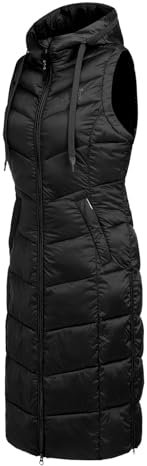 ELT Waldhausen Lightweight Longweste Ostende, schwarz, M