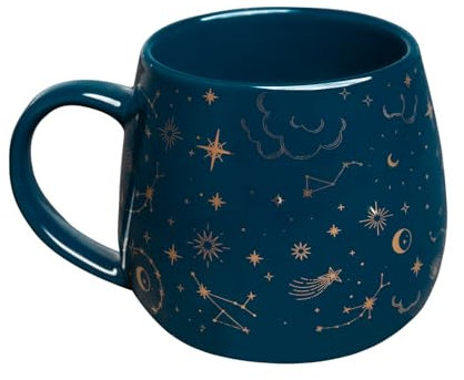 Grupo Erik Taza de café Astral - Tazas originales para regalar de Cerámica (350ml) │ Regalos cumpleaños mujer Amantes del Zodiaco