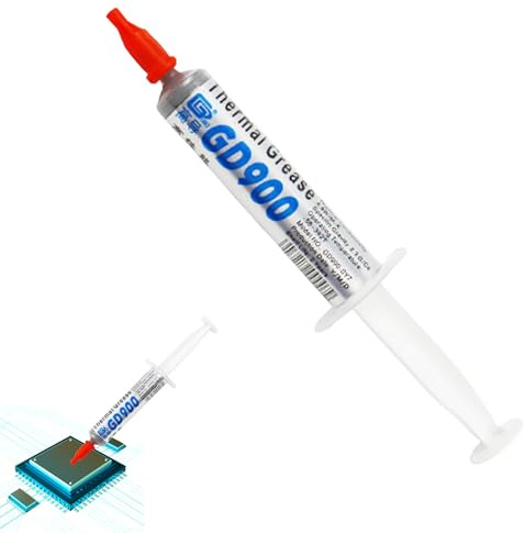 Pâte thermique - Connexion conductrice thermique, accessoires de graisse thermique | Refroidisseur de processeur non conducteur, haute conductivité, pâte de refroidissement thermique haute performance