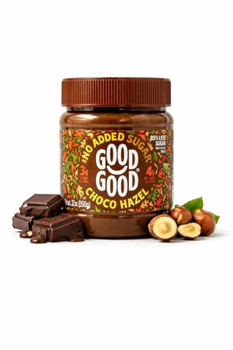 Choco Hazel with Stevia 350g - No Added Sugar - A Healthy and Delicious Option for Those Who Love Chocolate Spreads - Gluten Free