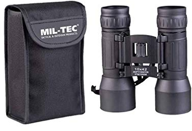 Mil-Tec Unisex – vuxen kikare 15703002 kikare, svart, en storlek