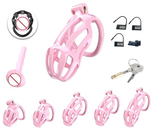 Chastity Cage Pene Jaulas De Pene En Bondage Chastity Cage Uomo Cintura Castità Per Uomo Penis Cage Gabbia Pene Cock Cage Sex Toy Gabbia Castità Per Uomo (C2P)