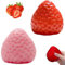 2 Stück Taba Squishy, Squishy XXL, Taba Squishy XXL, Fufu Squishy, Taba Squishy Set, Quetsch Spielzeug, Squeeze Spielzeug, Stressabbau Fidget Toys Für Kinder Und Erwachsene (Rosa+rot)