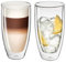 Gerlach 1760 - Juego de 2 vasos térmicos de doble pared (350 ml, para latte macchiato)
