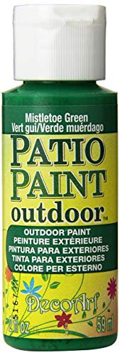 DecoArt Outdoor Acylic Paint, Acrylic, Mistletoe Green, 59ML