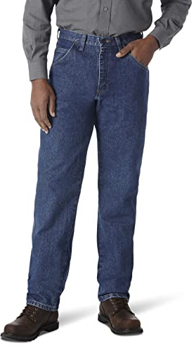 Wrangler herr Fr Flame Resistant Relaxed Fit Jeans Riggs Workwear snickarjeans, brandsäker