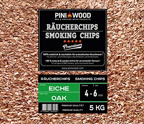 Pini Copeaux de fumage en chêne 4-6 mm 5 kg