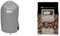 Weber 7175 Grill Abdeckhaube 47cm Custodia Standard per BBQ 47 Cm Accessori e Attrezzi per Il Barbecue, Grigio & 17612 - Cubetti accendifuoco 48 pastiglie sul marrone