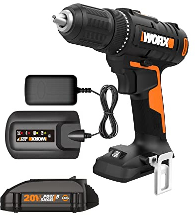 Worx WX108L 20V 1/2 Cordless Drill Driver Power Share - (Batteries & Charger Included)
