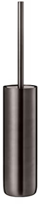 blomus WC-Bürste -MODO- Farbe Burned Metal, Toilettenbürste und Behälter für Badezimmer 9x49cm (66465)
