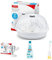 NUK Micro Express Steriliser with NUK MultiDry Rack, Bottle Cleanser and Bottle Claning Brush Bundle