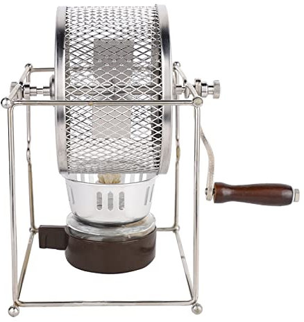 Coffee Roaster Machine for Home Use, Coffee Bean Roaster Mini Manual Roasting Machine Coffee Roaster with Handle for Home Coffee Baking