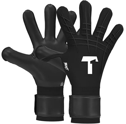 T1TAN Shadow Beast 3.0 (FP) - Goalkeeper Gloves - Goalkeeper Gloves - with Finger Protection - Size 8