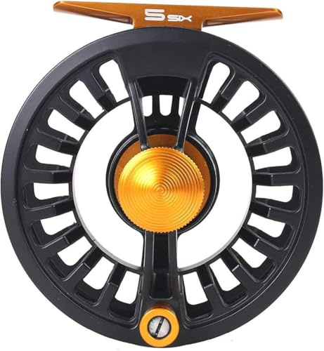 Maxcatch Tail Fly Fishing Reel Waterproof Light Weight Large Arbor Teflon Disc with CNC-machined Aluminum Alloy Body 3/4 5/6 7/8wt