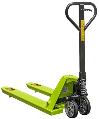 IMBALLAGGI 2000 - Transpallet Manuale - Portata 2500 kg - Traspallet con 4 Rulli in Poliuretano - 100% Made In Italy