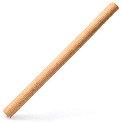 Non-stick Rolling Pin Wood Dough Roller Classic for Baking Cookie Pastry Pizza