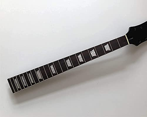 Mástil de guitarra eléctrica 22 trastes 25.5 pulgadas de arce palisandro diapasón trapezoidal incrustado guitarra parte