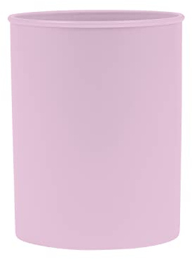 DONAU 3132101PL-23 Stiftehalter Stifteköcher Kunststoff / 1 Stück/Violett/Rosa Pastellfarbe/Für Büro Schule Haushalt und Kinder/PP-Produkt Schreibtisch Organizer und Bleistift Aufbewahrungsbox