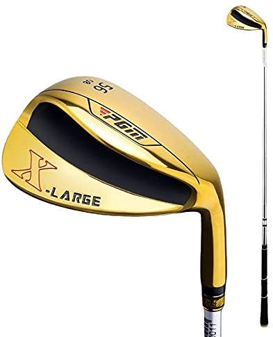 56/60 Degree Golf Sand Wedge Right Handed Golf Clubs for Men Women Golf Driver Sports Golf Wedges Golf Sand Rod (Gold,56)