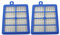 MCHNIC 2x HEPA Filter HEPA13 H13 für Staubsauger AEG VX6 VX7 VX8 LX7 LX8 LX9 Philips FC8031 FC8038 Electrolux EFH12W AEF12W Tornado Volta Miostar Hugin Eureka Kenmore Singer Modellen