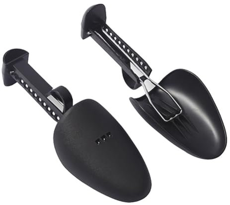 Fiorky Adjustable Shoe Trees for Men & Women, Portable Shoe Holders, Wrinkle Resistant, Anti-deformation, Lightweight, Suitable for UK Sizes 3-12