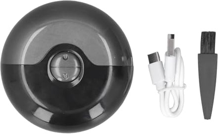 Cortadora de Uñas Eléctrica Automática Cortador de Uñas Anti Pellizco Cortador de Uñas de Seguridad Recargable USB Tijeras de Uñas para Bebés Niños Mayores Adultos (BLACK)