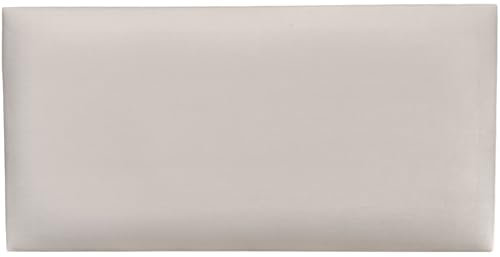 Angelo - Panneaux muraux 3D, pour lit - Coussins muraux - Panneaux rembourrés - Panneaux muraux rembourrés - Crème - 80 x 30 cm - Panneaux rembourrés - Panneaux de plafond - Rectangulaire