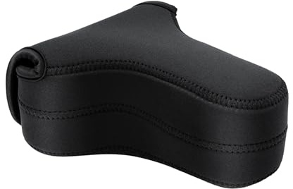 JJC cámara Caso Bolsa de Neopreno Compatible con Sony Alpha A6000 A6500 A6300 A5100 NEX-3N NEX-5N Fujifilm X-M1 X-T10 Olympus E-PL7 E-PL5 E-P5 E-PL2 E-P3 E-PL6 E-PL3 con Lente