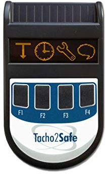 Tacho2Safe - Laddare för färdskrivare och förarkort, programvara för analys av förarkort - flerspråkig och snabb digital färdskrivarläsare