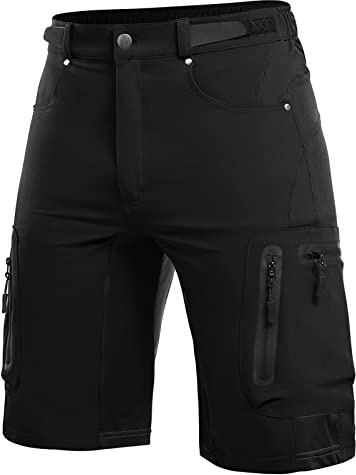 Cycorld MTB byxor herr cykelbyxor mountainbike byxor cykelbyxor herr korta, snabbtorkande MTB shorts cykelbyxor herr andas utomhus cykelshorts