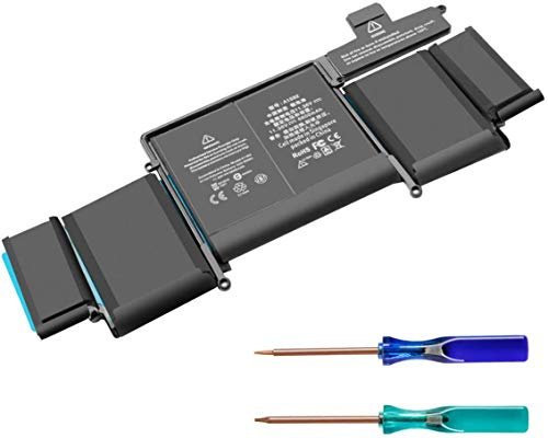 Exmate A1582 Replacement Battery for MacBook Pro 13 Retina A1502 (2015 Version) ME864 ME865 MF839LL / A, MF841LL / A - High Capacity [74.3Wh 11.36V]