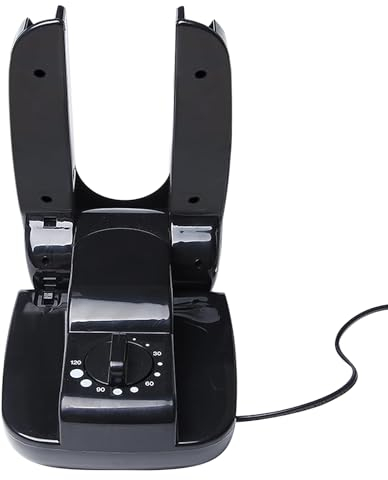 Schuhtrockner Elektrisch,Elektrischer Schuhtrockner mit Verstellbarer Länge, Tragbare Schuhheizung Schuhwärmer Heizung, Ozon-Technologie,Schuhwärmer Heizung mit Timer Funktion für Schuhe Socken