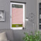 Deco-Raum Plissee auf Maß Rosa Fenster Plisseerollo Faltstore Jalousie Sonnenschutz Sichtschutz lichtdurchlässig Rollo für Fenster & Tür B:91-100 cm, H: 40-100 cm