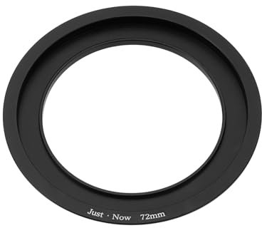 Be In Your Mind 1 Piezas Adaptador de Anillo de Filtro de Cámara Anillo de Actualización Anillo Adaptador Gran Angular Accesorio de Filtro Roscado de 72 Mm A 100 Mm Compatible con Lee 4 * 4 4 * 5,65