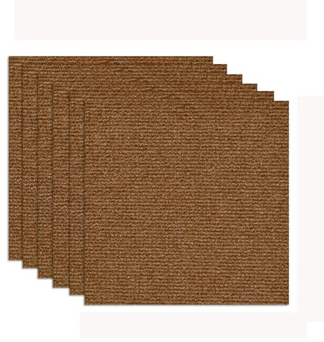 Blissbuilt 20Pcs Quadrate Piastrelle Moquette,Piastrelle Moquette autoadesive,Peel And Stick Pavimento,per Casa Uffici Commercio Quadrotte di Tappeto Salotto,30 * 30cm